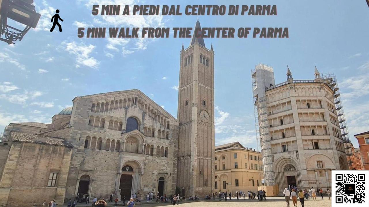 Apartament 350 M Dalla Stazione L Parcheggio Free L Nova Loft Parma Zewnętrze zdjęcie
